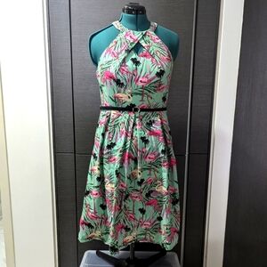 Belle Poque Flamingo Dress